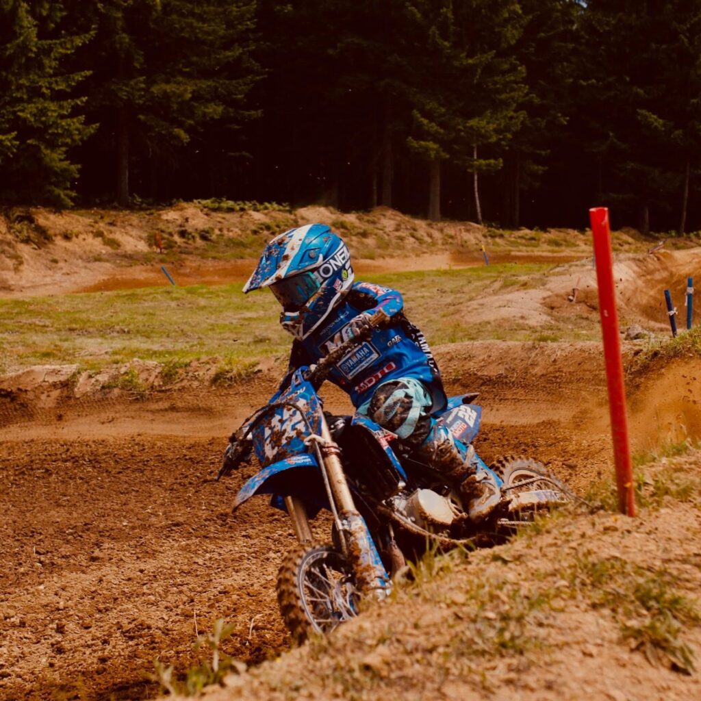 Radi (#22) cornering, Kresevo 2026