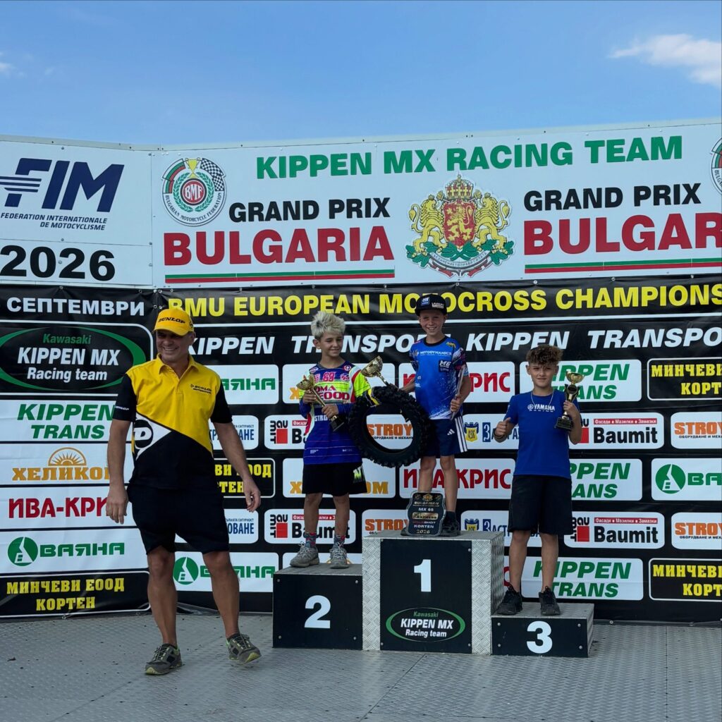 Radi on the top step, Grand Prix Korten 2026